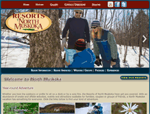Tablet Screenshot of north-muskoka.com